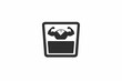 © Firoj - creative gym body scale icon  and logo vector illustration