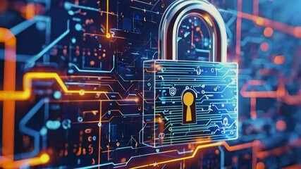 electronic circuit board security lock