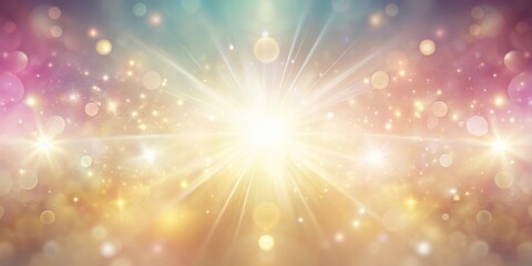Wall Mural - Soft and ethereal light background resembling a glowing aura, abstract, gentle, luminous, subtle, dreamy, minimalist