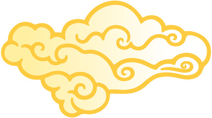 Wall Mural - Cloud Gradient Icon