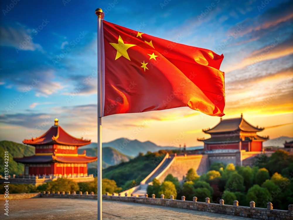 China Flag Landmarks Majestic Scenery Iconic Views Breathtaking china-flag-landmarks-majestic-scenery-iconic-views-breathtaking