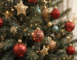 © Anang Fahmi  - A beautifully decorated Christmas tree with sparkling ornaments and lights