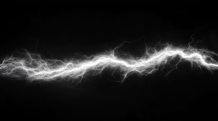 Wall Mural - lightning, background