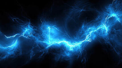 Wall Mural - lightning, background