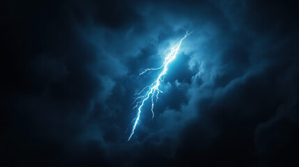 Wall Mural - lightning, background
