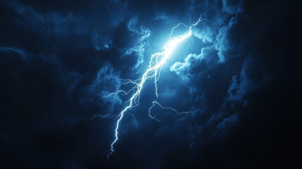 Wall Mural - lightning, background