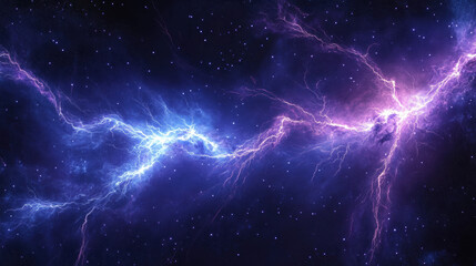 Wall Mural - lightning, background