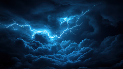 Wall Mural - lightning, background