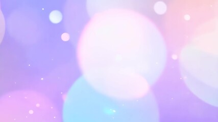 Fototapete - Colorful bokeh lights create a dreamy atmosphere at a celebration event in the evening