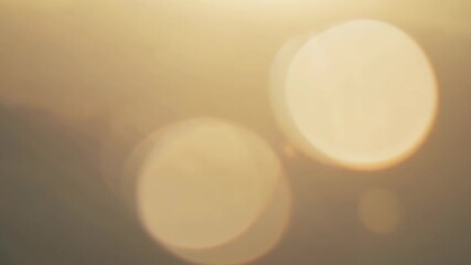 Fototapete - Sunset over the ocean with warm colors creating a serene atmosphere during a peaceful evening
