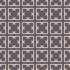 Wall Mural - seamless geometry pattern in ornamental style