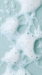 Wall Mural - abstract foam bubbles background image