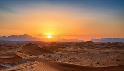 Wall Mural - desert view