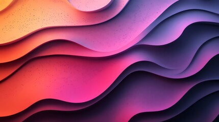 Abstract geometric background with flowing lines and a gradient of colors.