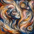 © aleksandr - Large flat areas of color that evoke emotional responses often c