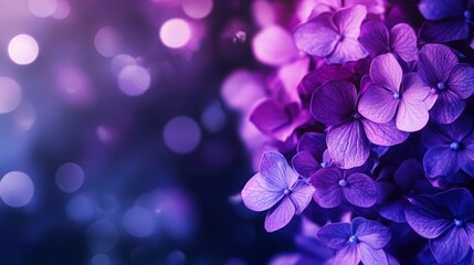 A vibrant black-to-purple gradient background with soft bokeh effects, creating a dreamy and ethereal atmosphere for design and creative projects.