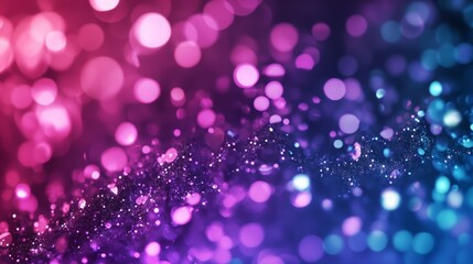 A vibrant black-to-purple gradient background with soft bokeh effects, creating a dreamy and ethereal atmosphere for design and creative projects.
