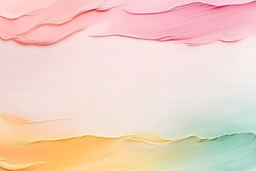 Wall Mural - soft gradient backgrounds with tactile brushstroke overlays in modern abstract artwork