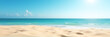 © fotoluigi868 - A serene sandy beach scene fades into the calm blue horizon, evoking a peaceful and relaxing atmosphere every sunny day._00001_