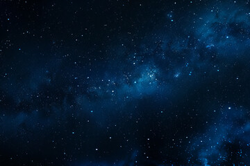 stunning banner of a starry night sky, featuring the milky way in vibrant colors. perfect for social