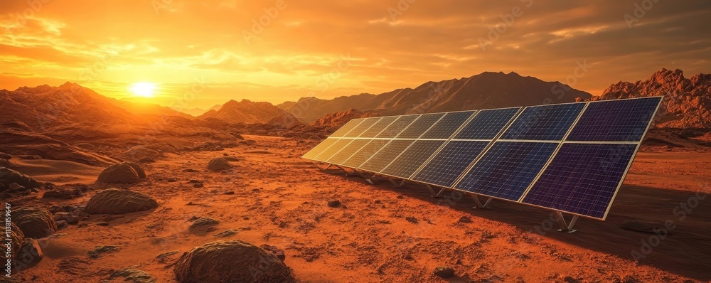 Renewable Energy Powering Off World Sustainability on Mars like Terrain ...