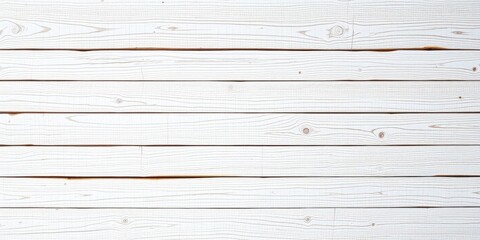 Wall Mural - White wood texture background with natural grains and knots, plank, rustic, white