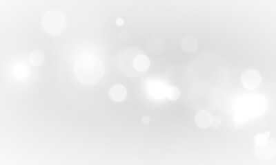 Wall Mural - white dust png, christmas dust glowing bokeh confetti light and glitter texture overlay for your des