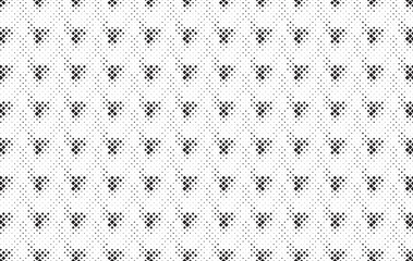 Halftone vector background. Monochrome halftone pattern. Abstract geometric dots background. Pop Art comic gradient black white texture. Design for presentation banner, poster, flyer, business card.