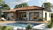© Сергей Дудиков - 3D model of an elegant country house.