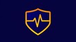 © pornthip - Shield Heartbeat Health Protection Icon Graphic