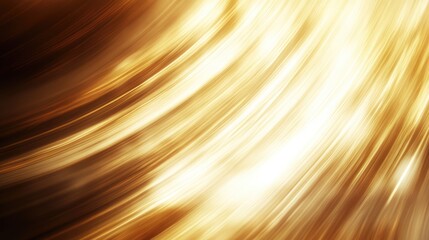 Wall Mural - golden blurred light trails background texture with smooth flowing lines and warm tones for abstract