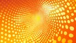 © Agus - Abstract Orange Yellow Swirling Dot Pattern Design
