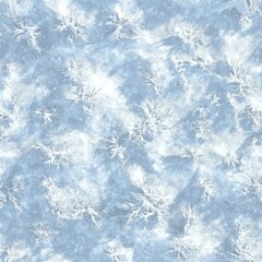 Canvas Print - Top view photo of snow with a faint shimmer, seamless texture