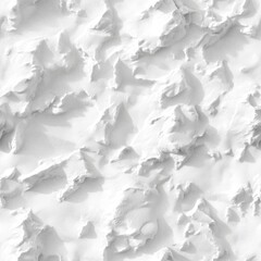 Sticker - Top view photo of snow with subtle shadows from distant light, seamless texture