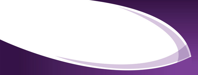Wall Mural - minimal abstract purple wave banner background vector with geometric shapes, multiply layer, and cop