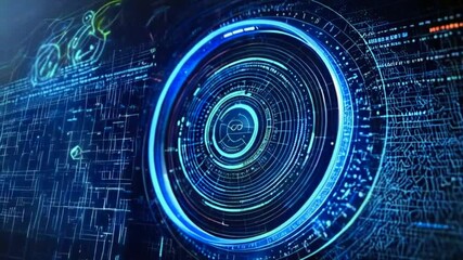 abstract binary background