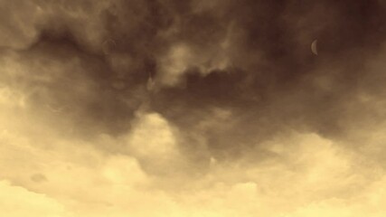 Wall Mural - Yellow sand color cloud background