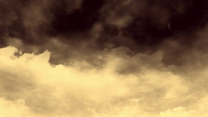 Wall Mural - Yellow sand color cloud background