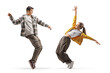 © Ljupco Smokovski - Male and female teenager dancing hip-hop