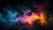 © irawan - Abstract Colorful Smoke Cloudscape Artistic Composition