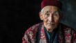 © Light - Portrait of an elderly man with a thoughtful expression in traditional attire.