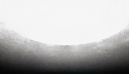 Abstract grayscale artwork featuring a gradient of tiny dots.
