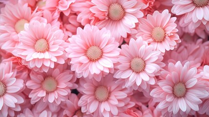 Wall Mural - beautiful pink flowers background featuring delicate petals and lush blooms for floral designs, crea