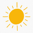 © Nganhaycuoi - Hand draw cute sun illustration on white background