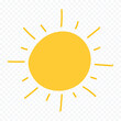 © Nganhaycuoi - Hand draw cute sun illustration on white background