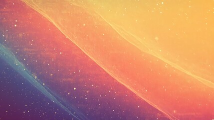 Sticker - A gradient background with soft noise effect, featuring a vintage style abstract texture and grainy, blurry digital noise for a nostalgic vibe.