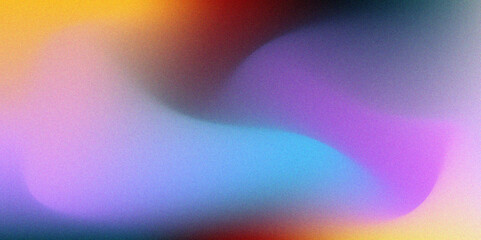 Poster - Vivid abstract colors in gradient. Modern trendy design. Blurred background. Creative colorful flyer. Business or advertising design. Bright dynamic mesh for poster, flyer, banner.