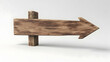 © HQ Assets Project - Rustic Wooden Arrow Sign,  Directional Guidepost for Path,  Adventure Awaits,  Journey Ahead