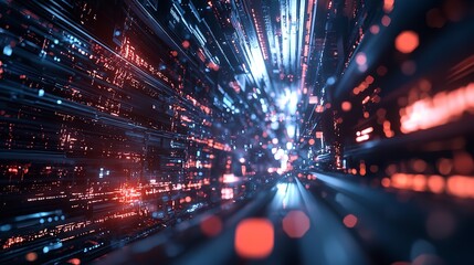 Business Intelligence Concept Created with Generative AI