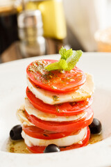 Wall Mural - Caprese Salad on the table